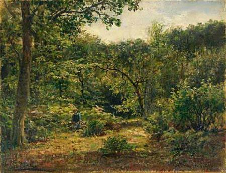 Hermann Eschke Landschaft auf Vilm oil painting picture